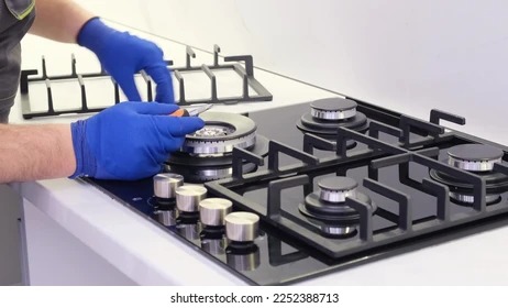 Gas connection repair